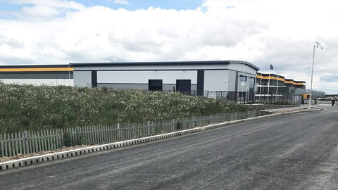 Building of Central Park Distribution Centre
