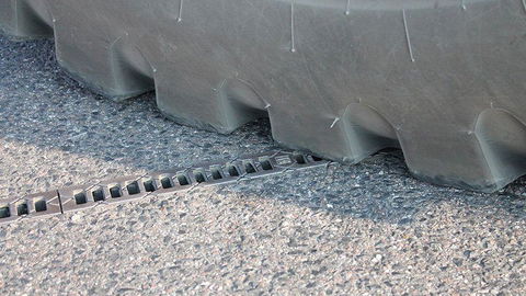 Heavy-duty-drainage for container terminal RECYFIX HICAP
