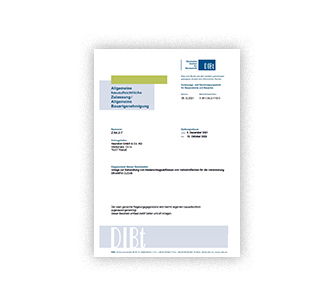 DIBt approval