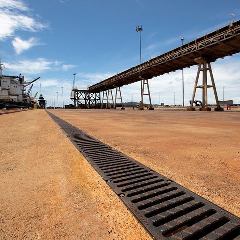 Trench at the New Deep Water Terminal, Kuantan