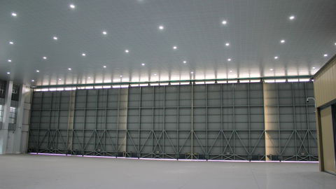 Royal Thai Airforce airport hangar
