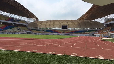 Drainage Channels from HAURATON installed at Wibawa Mukti Stadium